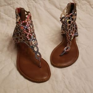 MULTICOLORED SANDALS